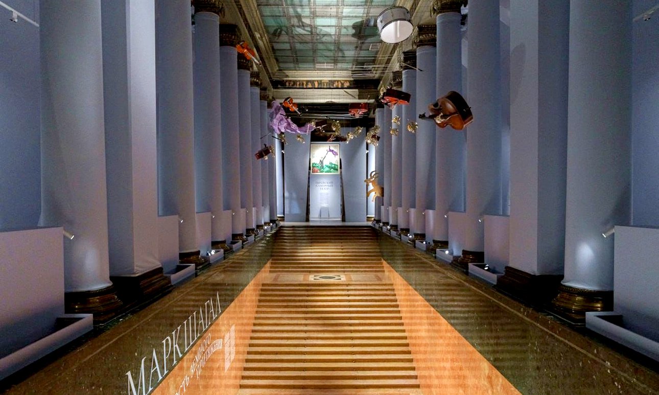 Выставка «Марк Шагал. Радость земного притяжения» в ГМИИ им. А.С.Пушкина.  Фото: ГМИИ им. А.С.Пушкина