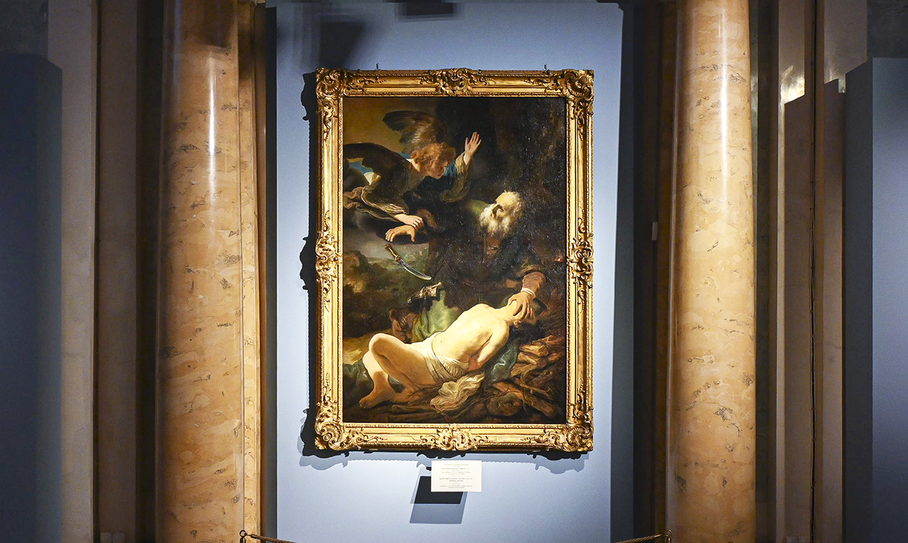 Чужой палец на холсте Рембрандта: Эрмитаж раскрыл тайну «Жертвоприношения Авраама»