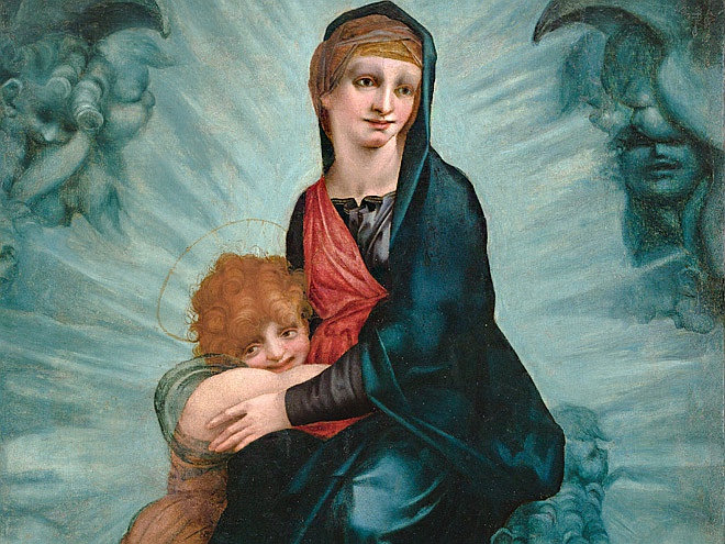 Эрмитаж картина мадонна аве мария