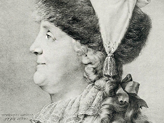 Портрет екатерины 2 рисунок